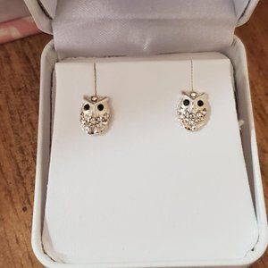 DEAL OF THE DAY $29 Swarovski Owl earrings